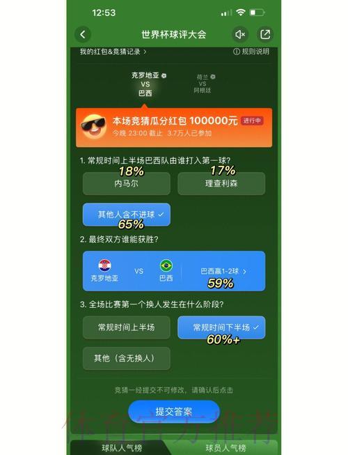 世界杯竞猜平台:借助赛事深度解析有效提高获胜概率 世界杯竞猜平台:借助赛事深度解析有效提高获胜概率